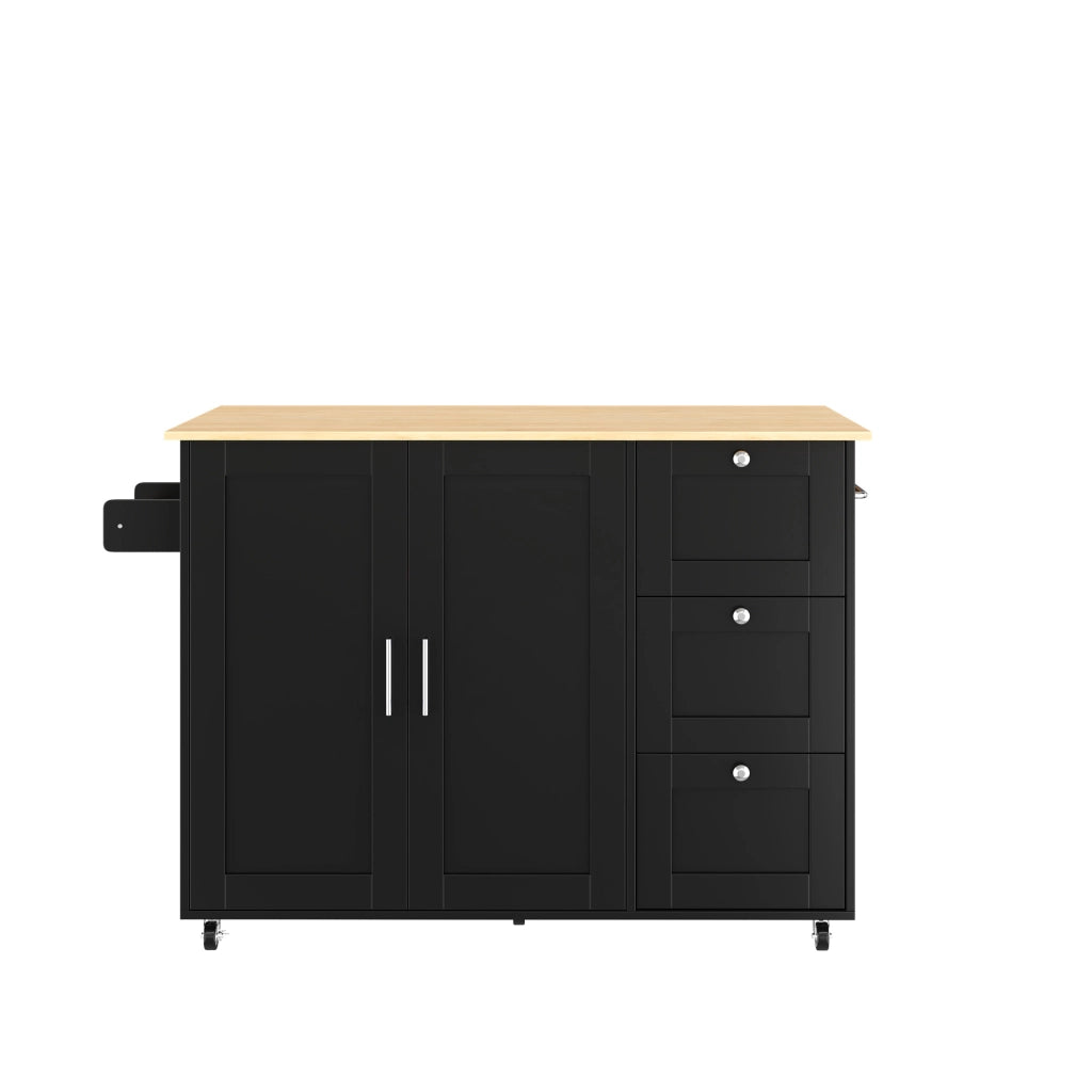 Tavolo da Cucina Allungabile con Cassetti e Anta ¨C MINIMAL ¨C Rovere, 135x44x90 cm