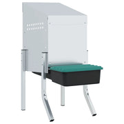 Nido per Galline 1 Scomparto con Gambe in Acciaio Zincato CFW7367888