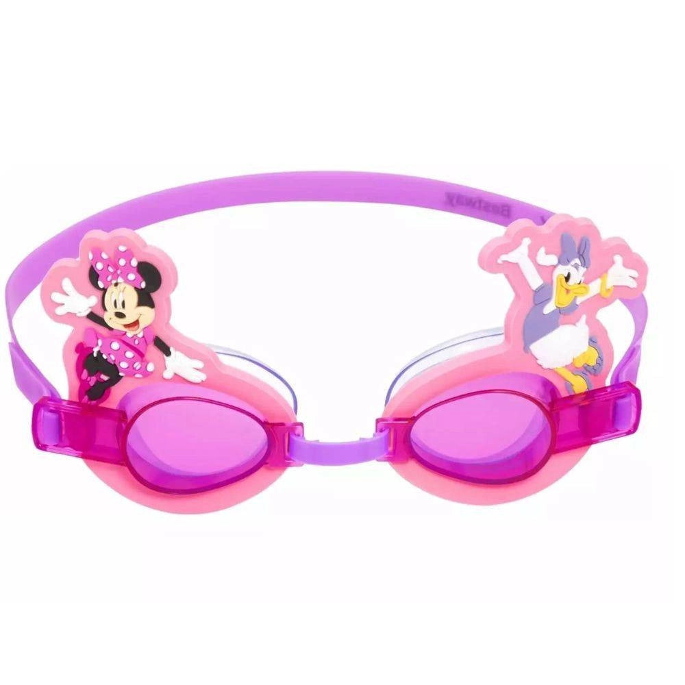 Trade Shop - Occhialini Disney Minnie E Paperina Per Bambini Nuoto Piscina Mare Estate 3+ -