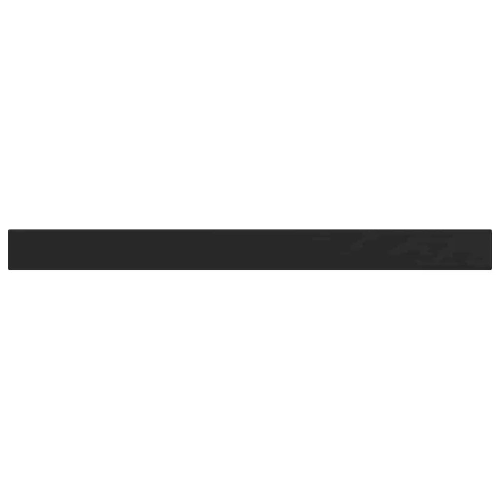 Piedini per mobili 12 pz Nero 481 x 40,5 x 100 mm Ferro CFW1489657