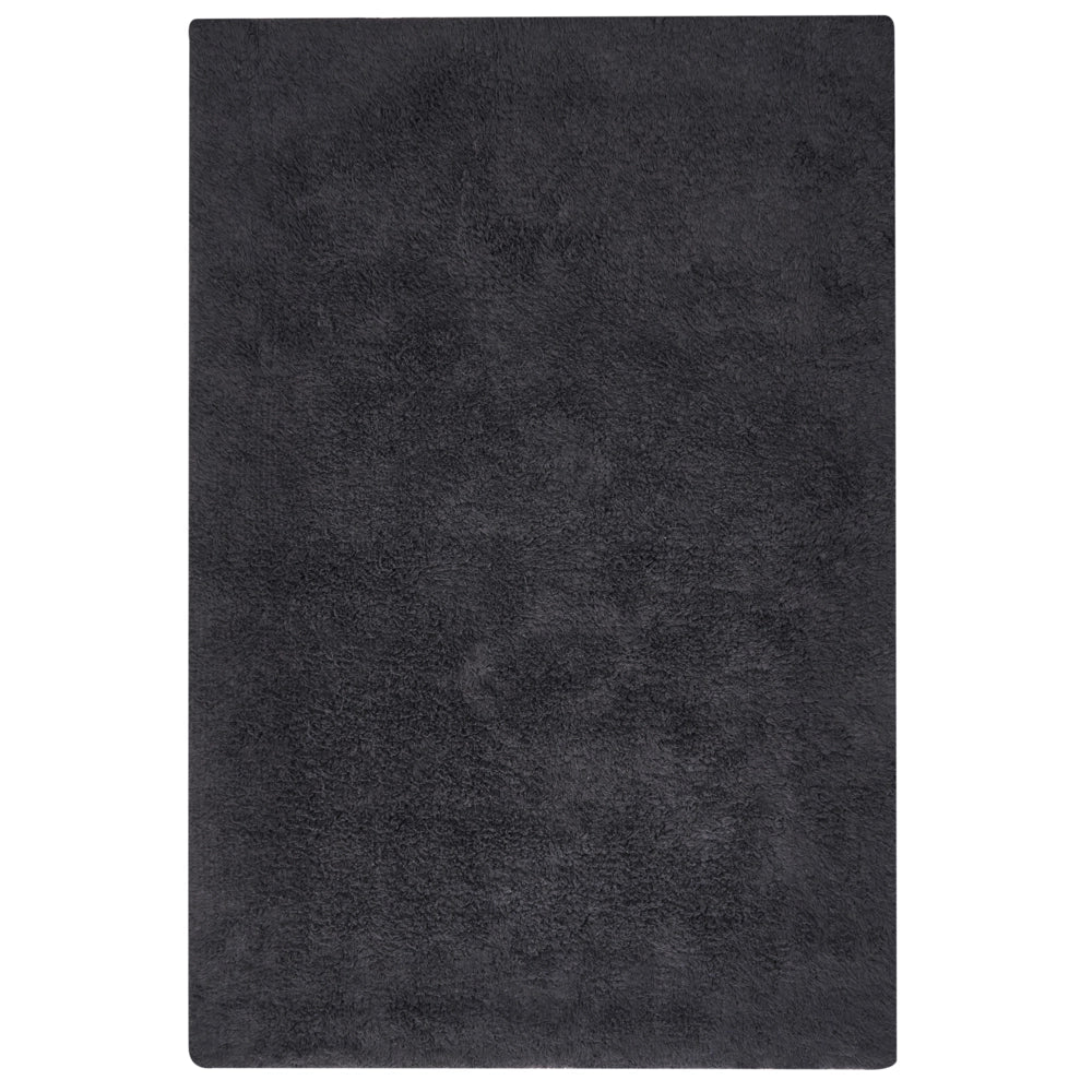 Tappeto da bagno in cotone rettangolare bianco sporco 60 x 90 Accessori da bagno Design moderno