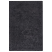 Tappeto da bagno in cotone rettangolare bianco sporco 60 x 90 Accessori da bagno Design moderno