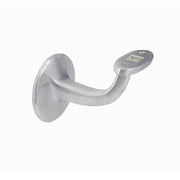 SUPPORTO CORRIMANO TONDO CROMO SATINATO MODELLO C/