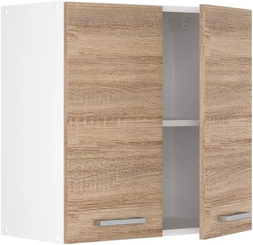 Pensile da cucina R-Line, Sonoma, 60 cm, per la libera combinazione all'interno di sistemi cucina modulari
