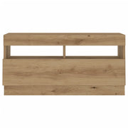 Mobile TV multimediale mensola TV credenza mobile TV sala da pranzo soggiorno camera da letto con luci LED rovere ingegnerizzato lavorato a mano rovere artigianale 02_0026705