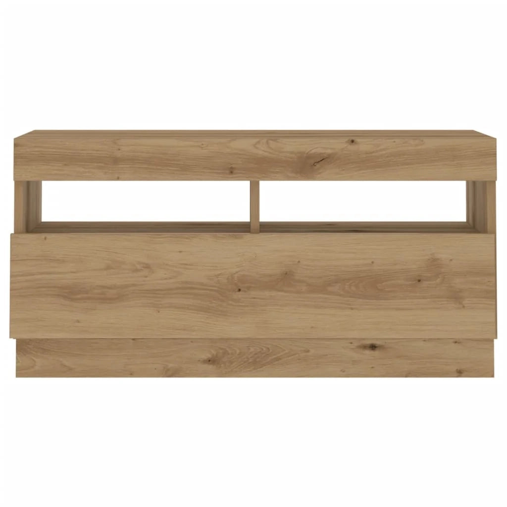 Mobile TV multimediale mensola TV credenza mobile TV sala da pranzo soggiorno camera da letto con luci LED rovere ingegnerizzato lavorato a mano rovere artigianale 02_0026705