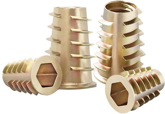 Viti a innesto a dente a 20 pezzi - M8 x 13mm - Viti a dente a zinco - Viti a dente - Accessori per viti a dente - Durissime e resistenti alla corrosione - Viti a dente