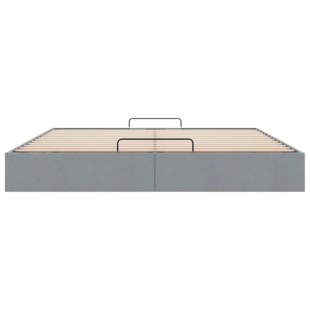 Struttura Letto Pouf senza Materasso 160x200 cm in Tessuto 3310889