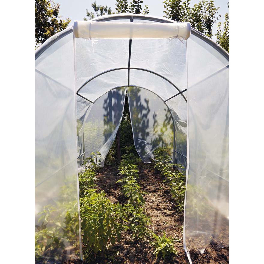 Serra da Giardino in Acciaio con Telo Rama Spring Maxi