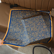 Sciarpa da donna in seta verde stampata, stile coreano, alla moda e versatile, sciarpa/fascia per il collo decorativa.