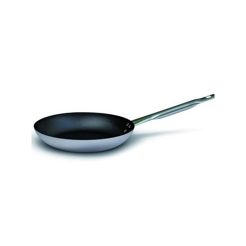 ZWILLING BLL665F45 Serie 2000 Padella Svasata Bassa Antiaderente in Alluminio con Manico in Acciaio Inox Diametro 45 cm Altezza 6.5 cm colore Nero