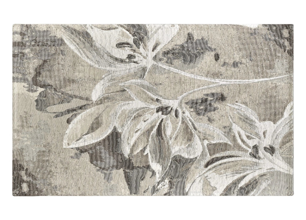 Tappeto Arredo Salotto Antiscivolo Scendiletto Camera Dis.Vanilla  By Suardi - 140x200 - Tortora
