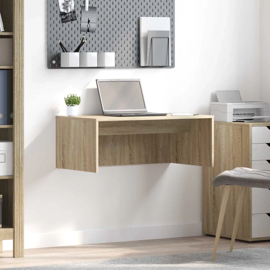 Scrivania a parete Rovere Sonoma 80 x 45 x 30 cm 891394