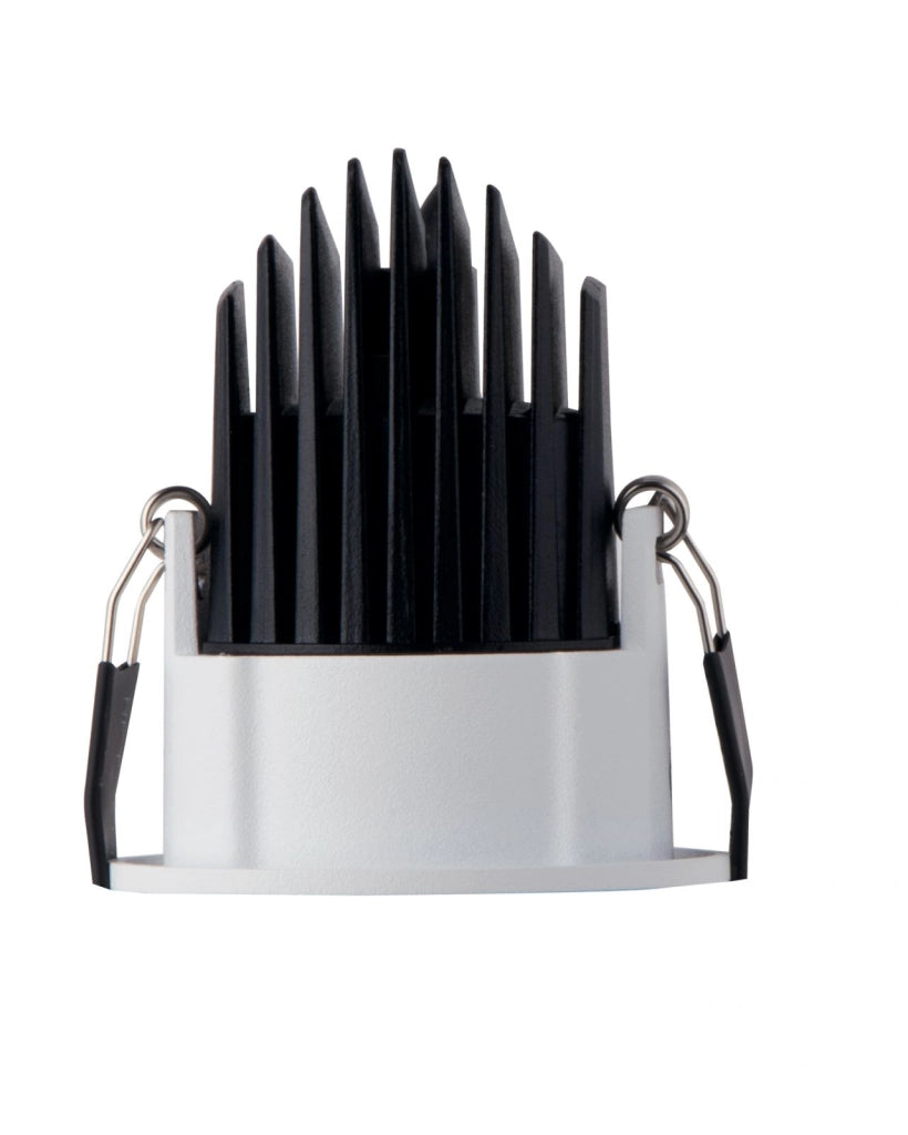 INCASSO LED LANDER BIANCO/CROMO 15W 1500LM UGR 3000K CRI90 8,7X11,2CM