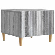 Tavolino da salotto con cassetto Grigio Sonoma 49 x 50 x 40 cm