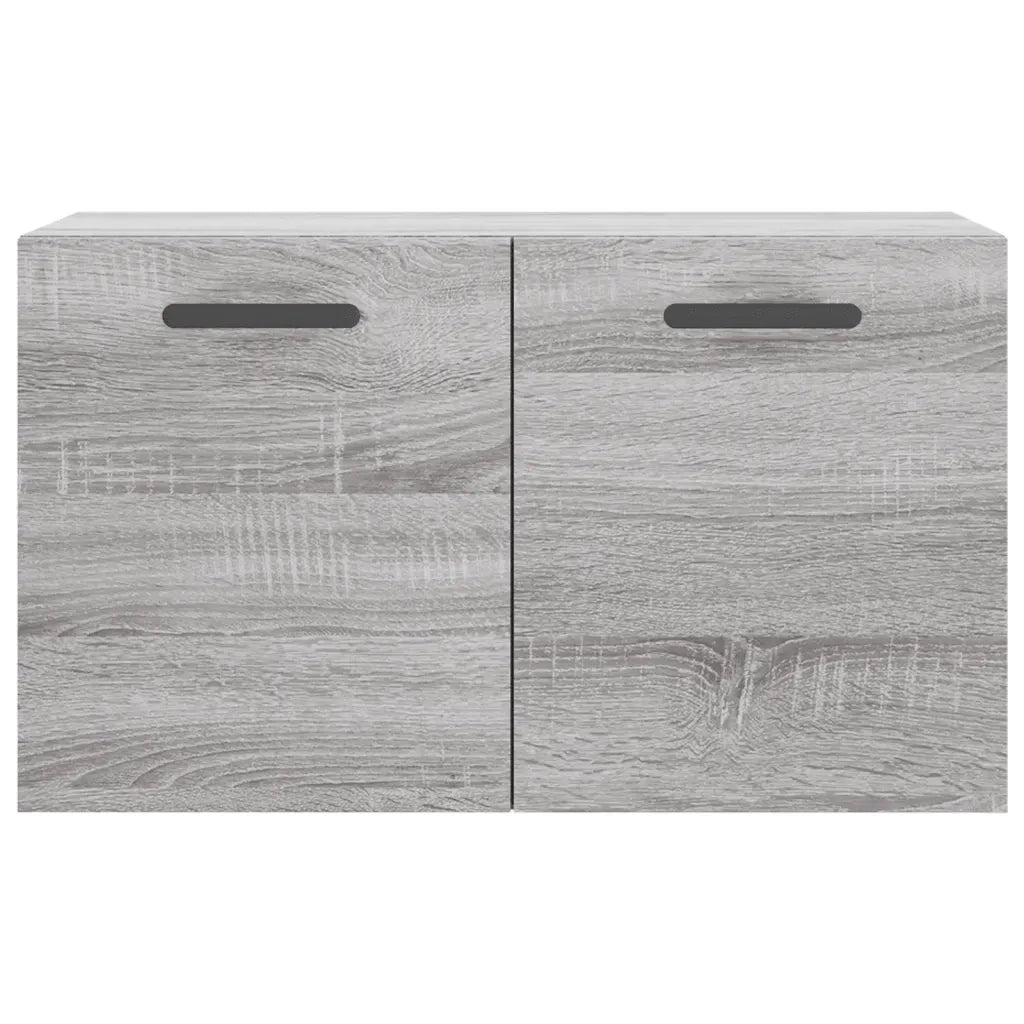 Armadietto a Muro | Mobile a Parete Grigio Sonoma 60x36,5x35cm in Legno Multistrato