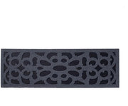 Mattezzaletto per porte piccole, ecologico, resistente ai graffi e assorbente, grigio (impermeabile) - 75x25cm (30''x10''), 1 pezzo