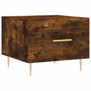 Tavolino da salotto | Tavolino da caff¨¨ | Tavolino da Soggiorno Rovere Fumo 50x50x40 cm Legno Multistrato