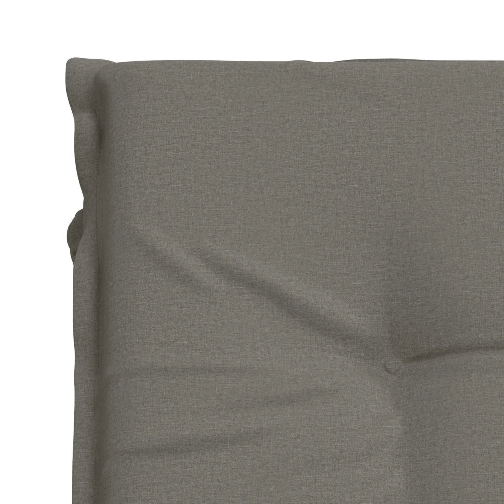 Cuscino per Lettino GEMERT 100% Poliestere Grigio 947466