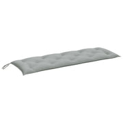 Cuscino Panca | Cuscini per sedie Giardino Grigio Chiaro M¨¦lange 150x50x7cm Tessuto