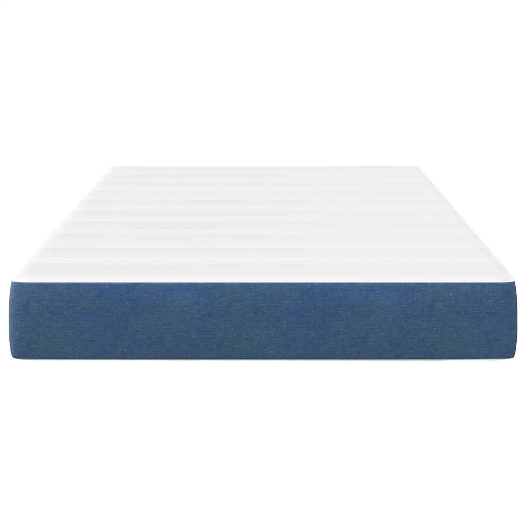 Materasso-Materasso per letto Blu 120 x 190 cm Tessuto