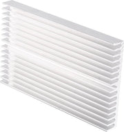 Piastra di raffreddamento 100x60x10 mm - Modulo di raffreddamento in alluminio - Piastra di raffreddamento per chip IC LED Transistor di potenza.