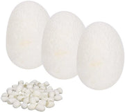 Conchiglie di conchiglie in set di 50 pezzi - Sfere leggere da esfoliazione - Cura della pelle - Macchie nere - Idratazione della pelle - Sfere esfolianti