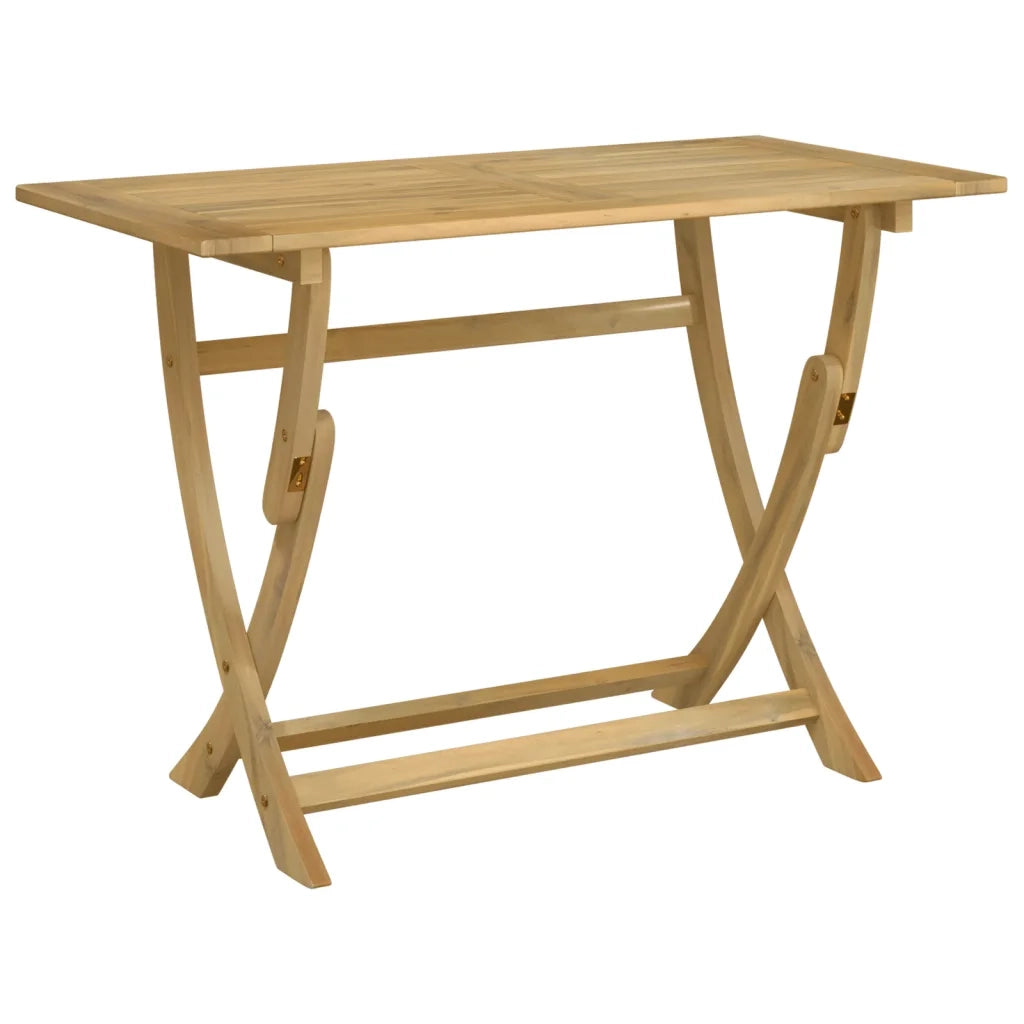 Set da Pranzo per Giardino 5 pz | Set Salotto da Giardino in Legno Massello di Acacia
