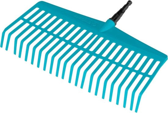 Sistema combi per taglio erba e foglie: utile per la raccolta foglie e il taglio erba, con denti in plastica robusti, larghezza di taglio 43 cm (3101-20)
