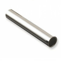 Tubo cromato liscio con flangia 250 mm diametro 32