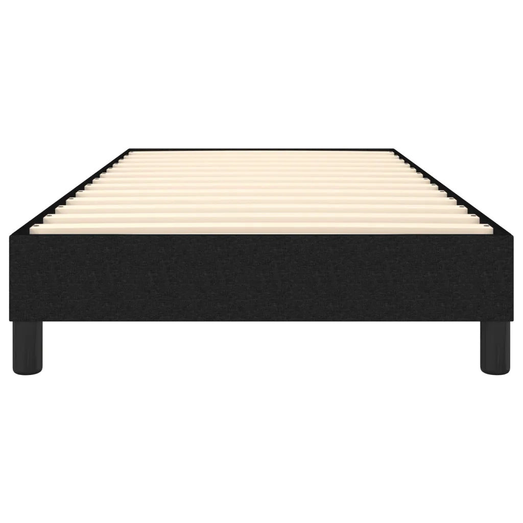 Giroletto a Molle Nero 90x190 cm in Tessuto