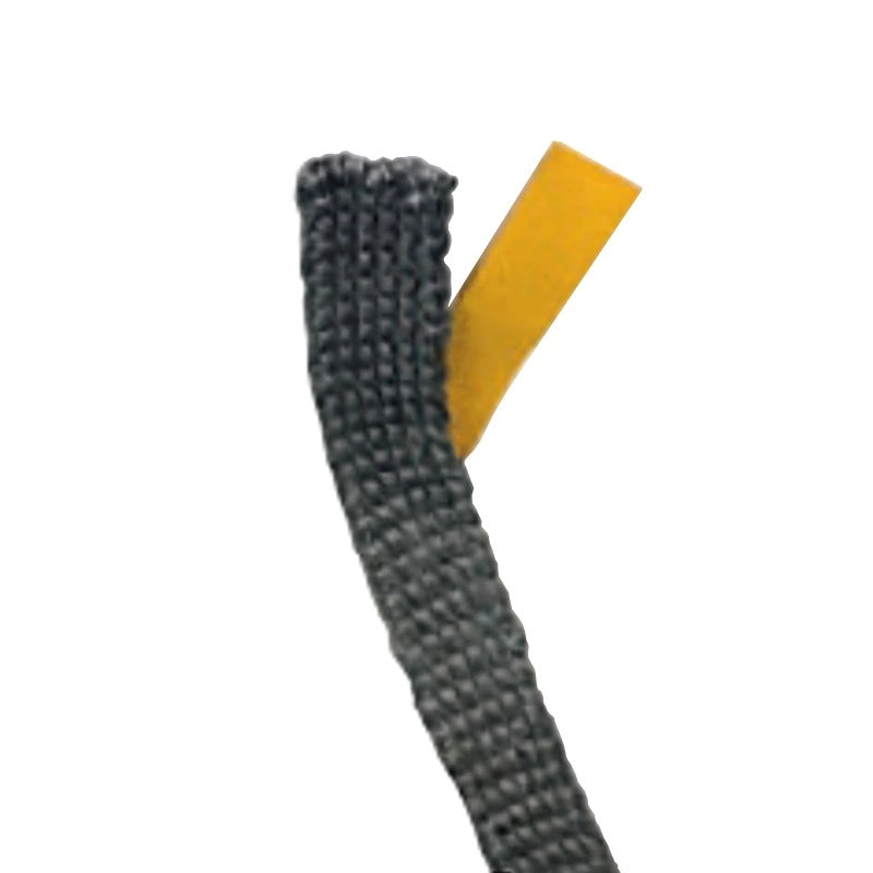 Guarnizione Piatta Adesiva Stufe A Pellet E A Legna Fissaggio Vetri E Porte Nera 6x3mm 14801001