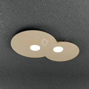 CLOUD PLAFONIERA 2 LUCI SABBIA 1128-PL2 R-SA