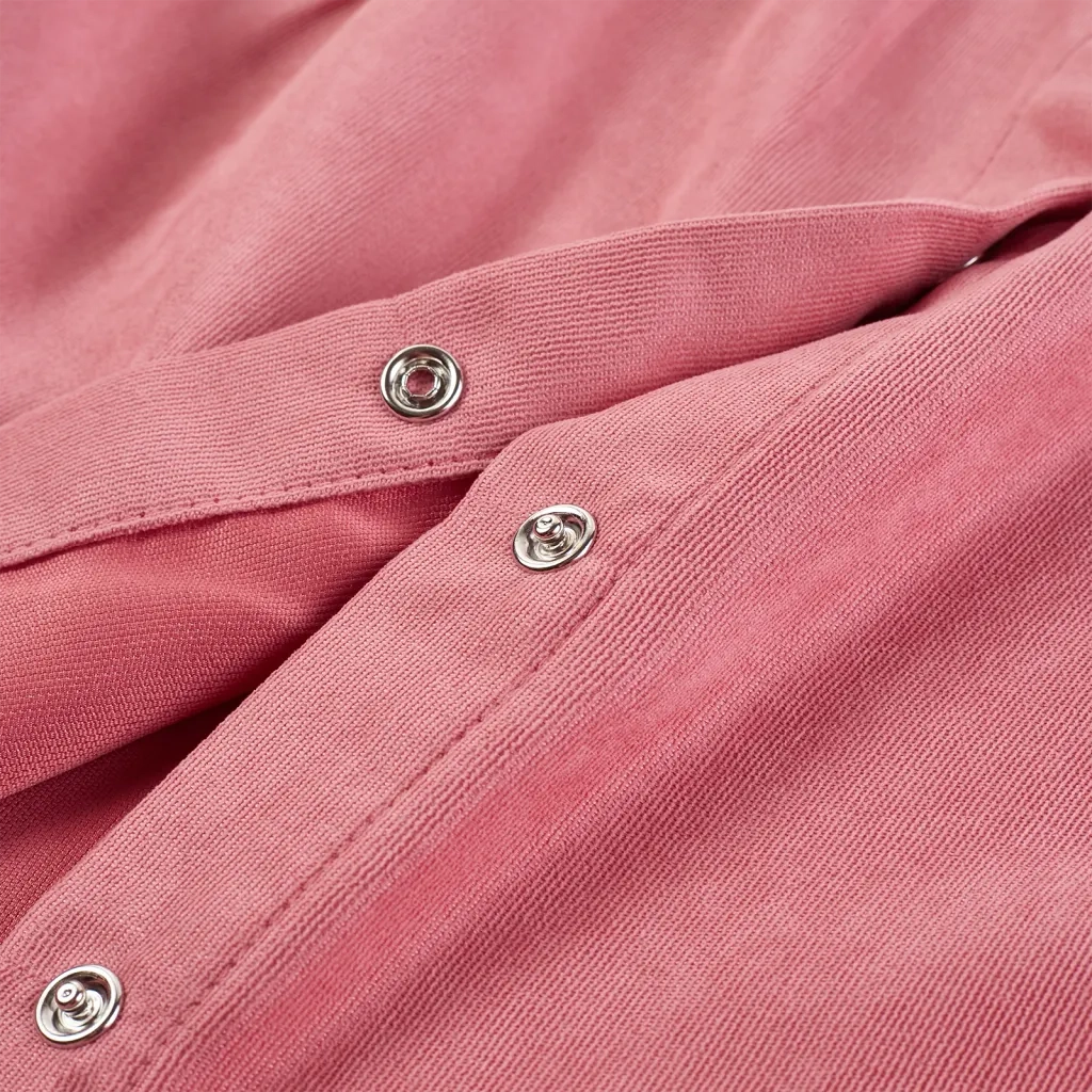 Camicetta da Bambina con Maniche a Lanterna Rosa Antico 140 15105