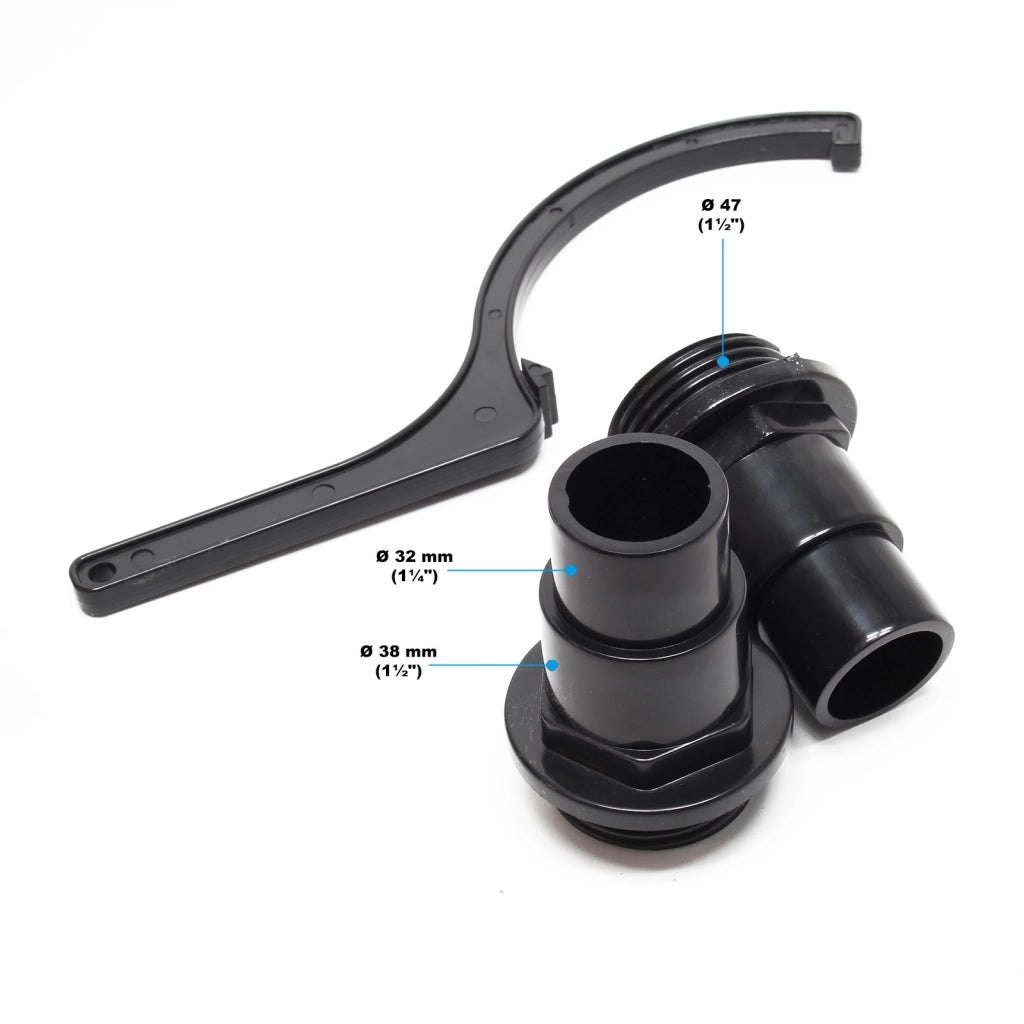 Pompa piscina per ricircolo e filtraggio 13000l/h 550W Pompa di circolazione