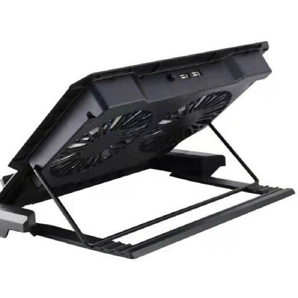 Trade Shop - Base Supporto Raffreddamento Per Notebook Pc Portatile Ventole 2 Usb 17'' N99 -