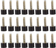 Punti di appoggio per seghe 24 pezzi - Plastificatori per seghe - Punti di appoggio di sostituzione - Antiscivolo - Duraturo - Qualità alta TPU/Ferro