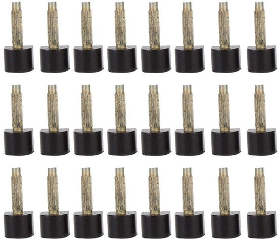 Punti di appoggio per seghe 24 pezzi - Plastificatori per seghe - Punti di appoggio di sostituzione - Antiscivolo - Duraturo - Qualità alta TPU/Ferro