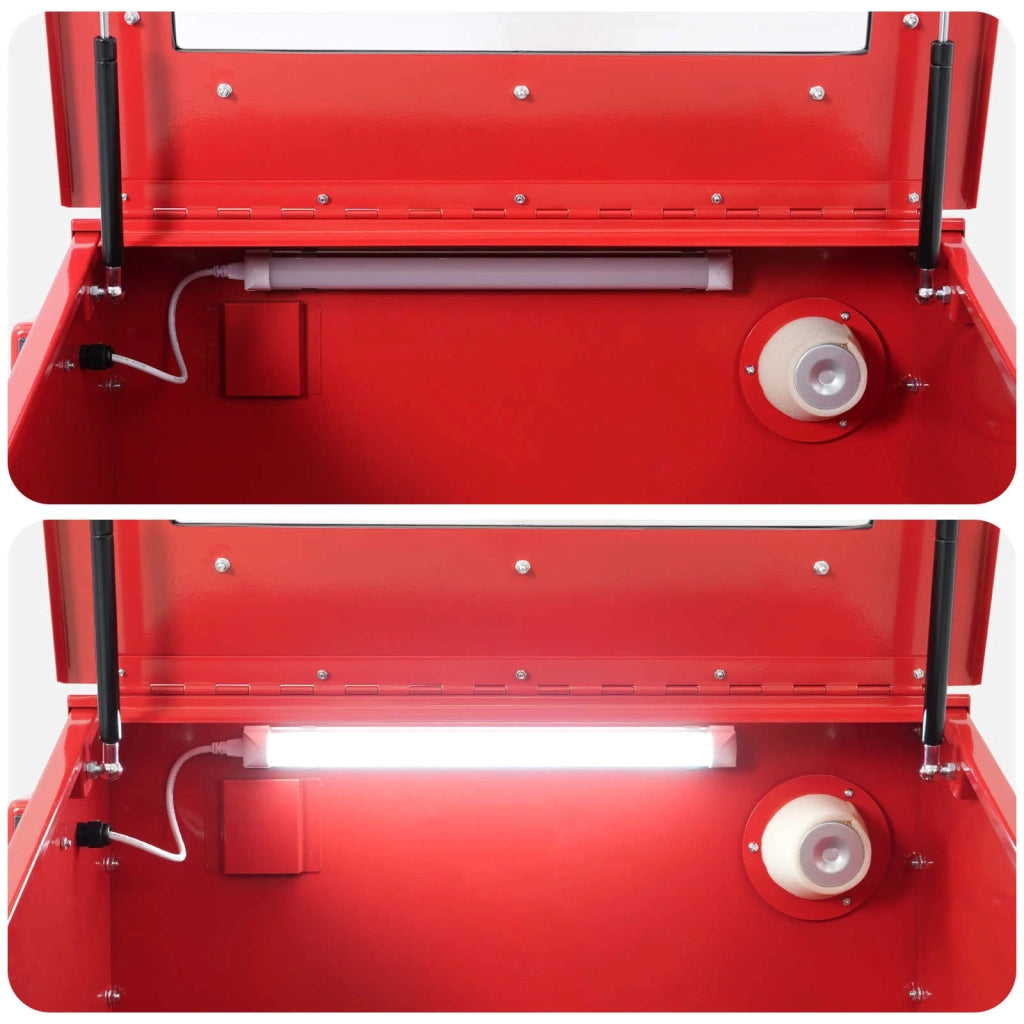 Cabina di Sabbiatura 150 L 125 PSI Acciaio laminato a freddo 42012445