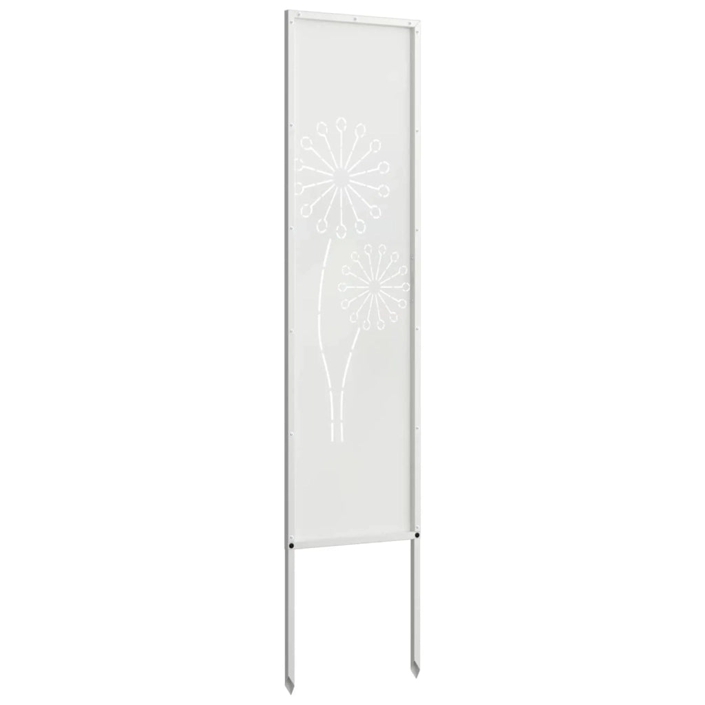 Schermo per privacy in giardino Traforo Bianco 32 x 140 cm CFW5325658