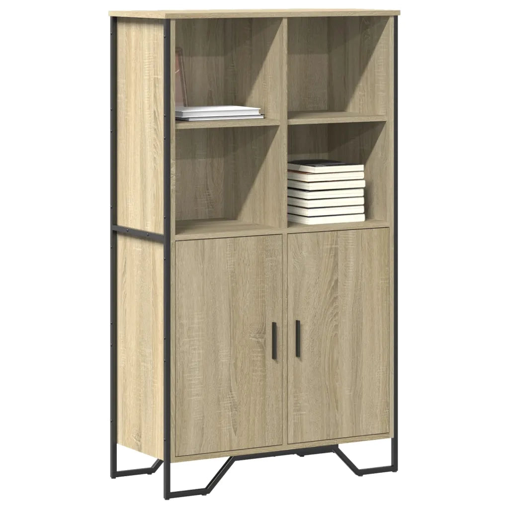 Credenza Rovere Sonoma 79,5x35,5x137,5 cm in Legno Multistrato 3295308