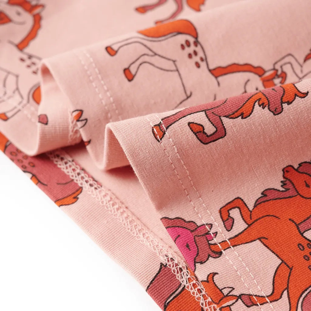 Pigiama per Bambini a Maniche Lunghe Rosa Chiaro 116 13756
