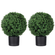 Piantina Artificiale Buxus Sferica ¨C zephmum ¨C Verde, 52x40 cm