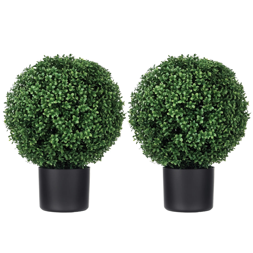 Piantina Artificiale Buxus Sferica ¨C zephmum ¨C Verde, 52x40 cm