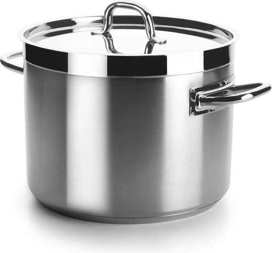 Piatto basso con coperchio diametro 20 cm - Chef-luxe con trattamento antiscivolo