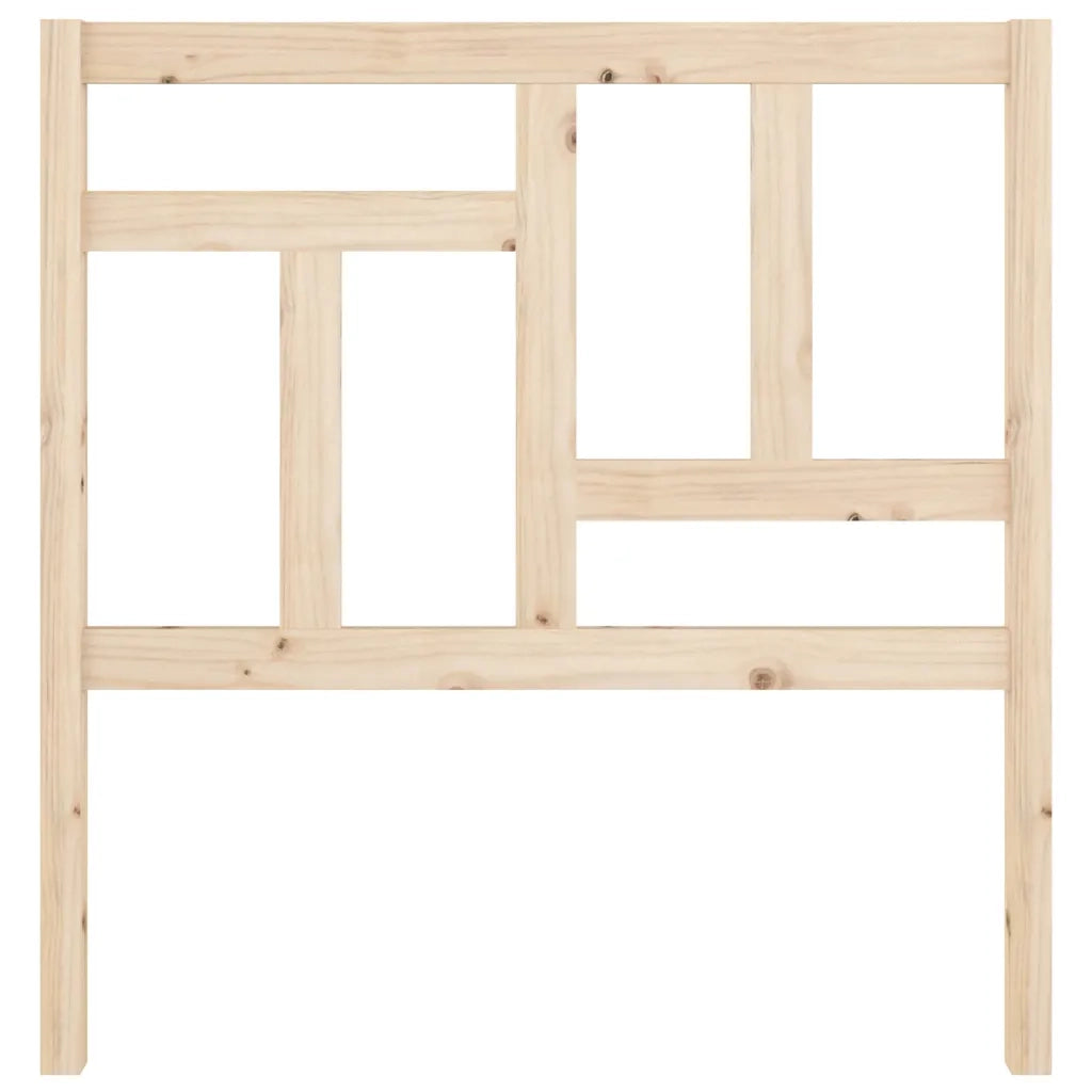 Testiera per Letto-Testata-Testiera Decorativa 95,5x4x100 cm Legno Massello di Pino 395154