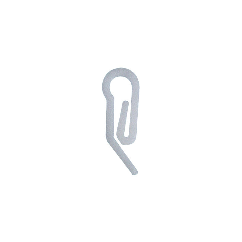 Ganci nylon per fettuccia tendaggi – confezione 1000 pezzi