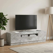 Mobile TV LED Grigio Cemento Legno ingegnerizzato 897348