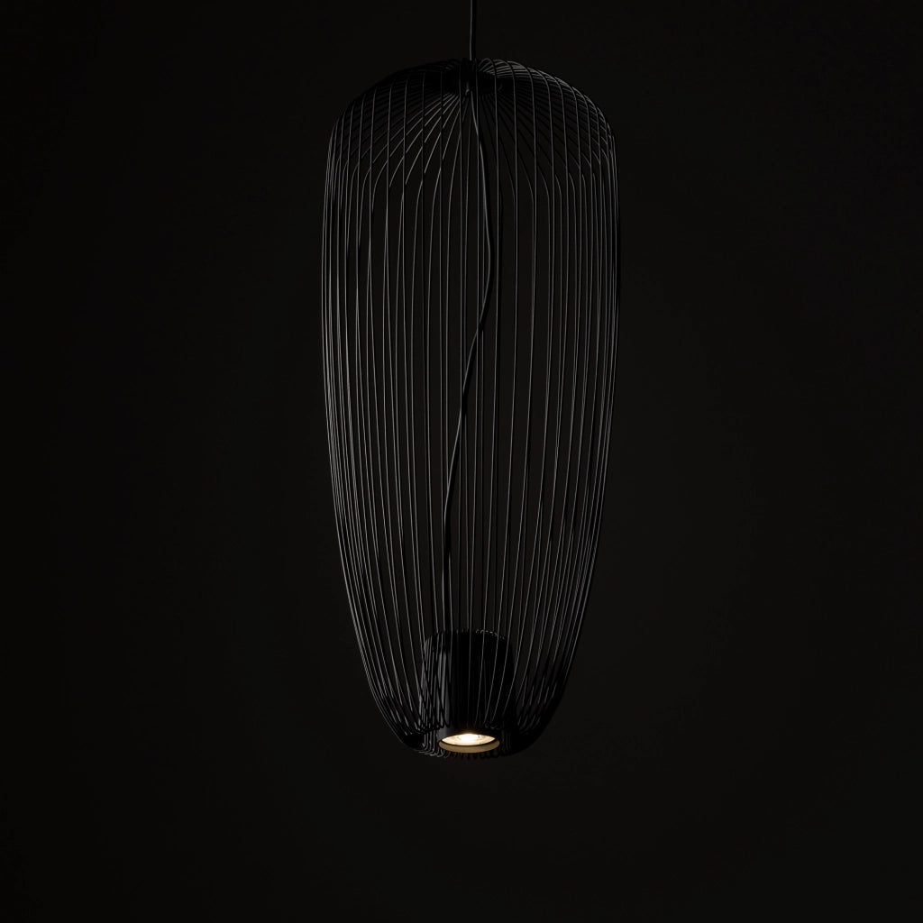 Lampada a sospensione industriale grigia GU10 Pumpkin S Nowodvorski