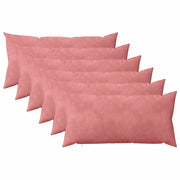 Cuscino con cuscino HEERLEN 6 pz Rosa Velluto 925640